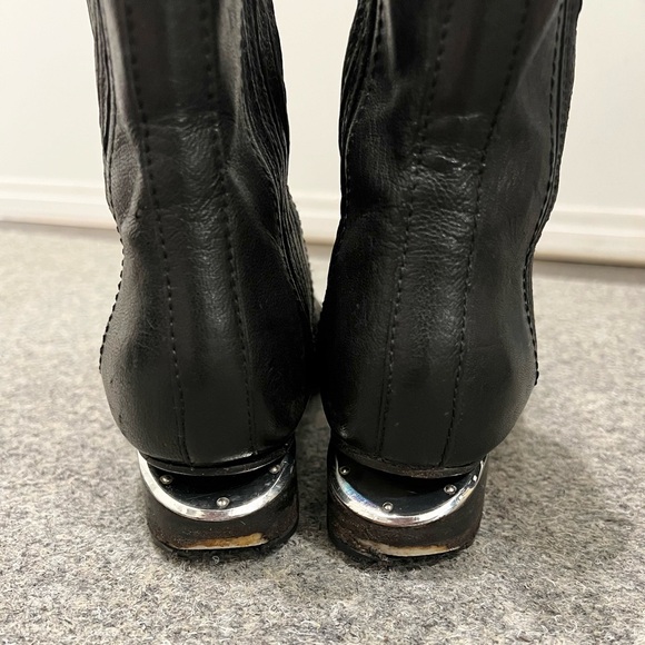 Alexander Wang Anouck Chelsea Boot Silver Size 5 - Picture 12 of 14